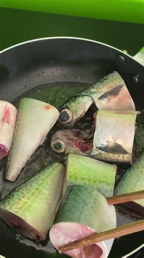 고등어구이 후라이팬에 '절대' 굽지 마세유 (기름, 냄새 걱정없이 굽•• #food #건강 #fish #영양식
