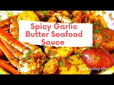 Spicy Garlic Butter Seafood Sauce