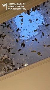 218K views · 2.9K reactions | Hailstorms can be unpredictable!️ These folks experienced firsthand when hail crashed through their ceiling lights and into their living room. Thankfully, no one was injured, but the damage was significant. Stay safe during severe weather! | WeatherNation | Facebook