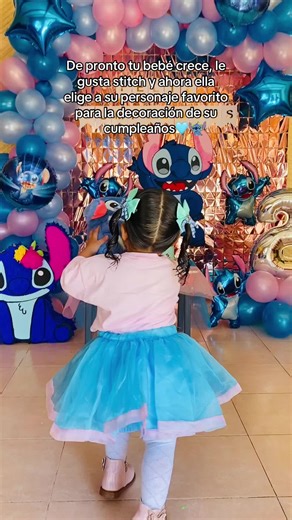 Celebrating a Birthday with Stitch from Lilo & Stitch