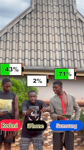 Redmi vs iPhone vs Samsung 🔥