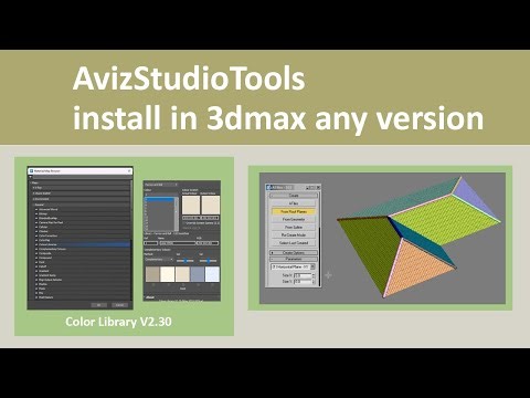 AvizStudioTools ATiles script install in 3dmax any version
