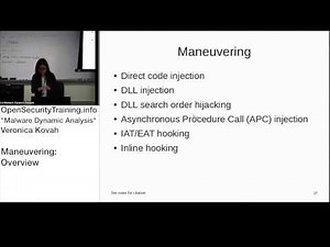 Dynamic Malware Analysis D2P05 Maneuvering Overview