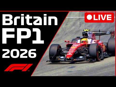 🔴F1 LIVE - SILVERSTONE FP1 - Commentary + Timing