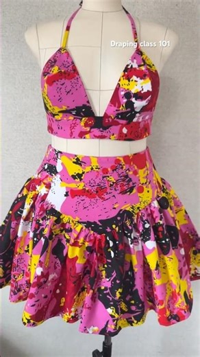 How to Draft and Sew a Basque Waist Skirt