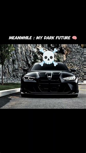 Reletive your future is dark 😣💀 #viral #reel #bmw #money