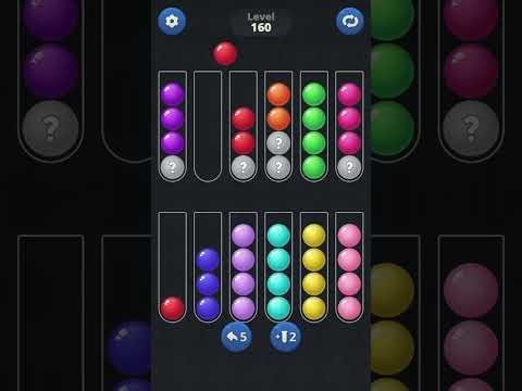 Ball Sort by Infinite Joy (V2): Levels 159, 160, 161