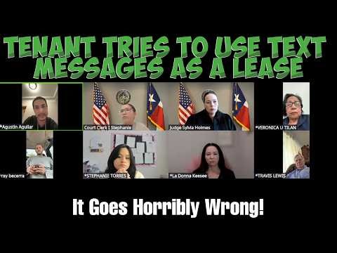 Tenant Accuses Opposing Lawyer of Showing Up at His House!