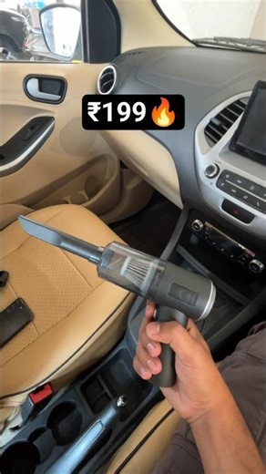 Portable Car Vacuum Cleaner🔥 #shorts #vaccumcleaner