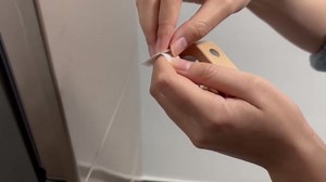 Shopkeepers Bell for Door Opening, Magnetic Wood Doorbell, Wind Chime for Door, Store, Refrigerator, Porch, Garden, Entrance, Restaurant, Office, Housewarming Gift (Inverted Triangle-Shaped)