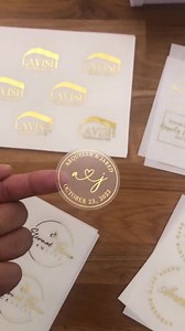 Custom Gold Foil Stickers Foiled Wedding Favor Stickers Custom Stickers for Business Logo or Text, Personalized Stickers, Rose Gold Foil - Etsy