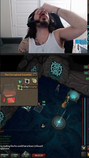 Red Prison is Getting to Me. 145 KC. #osrs #ironman #pets #corruptedgauntled #worldofwarcraft #clips