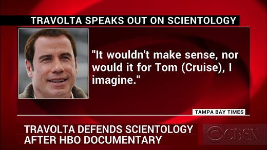 John Travolta breaks silence on Scientology, “Going Clear” documentary