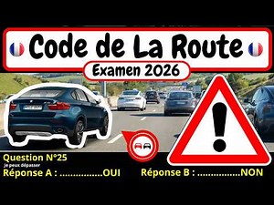✅ TEST GRATUIT DU CODE DE LA ROUTE 2026 🚗 #196