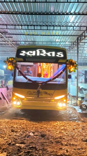 Congratulations New Bus Added Swastik Travels✨❤️ | Grand Delivery Sleeper Luxurious Bus #newbus