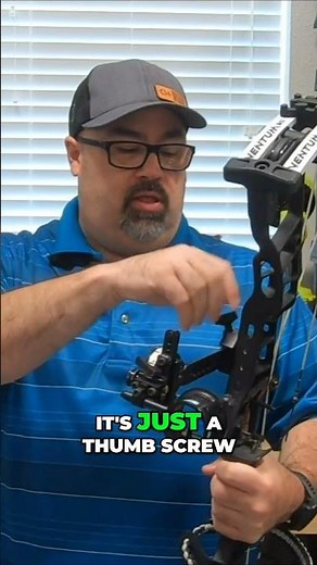 How to Adjust and Zero Your Bow Sight for Perfect Accuracy #archery #shorts