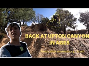 BACK DOWN UPTON CANYONS IN AGES- FILMING MITCHELL AND GEORGE