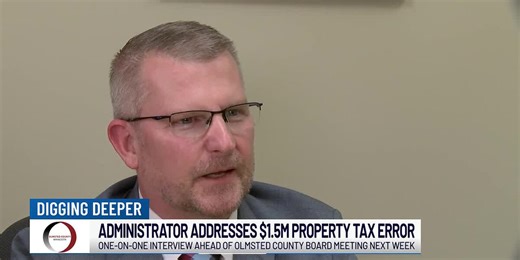 Administrator Travis Gransee addresses $1.5 million property tax error