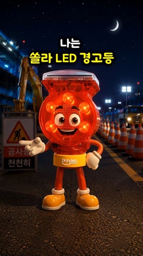 🚧 도로·공사현장 🚨 안전 필수템은?｜태양광 쏠라 LED 경고등 소개 #쏠라LED경고등#LED경고등#태양광경고등#쏠라경고등#자동점멸경고등 #태양광 #도로경고등 #자재상식 #건설상식