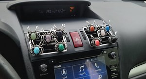 Gemstone Spider Car Vent Clip: Goth Halloween Essential Oil Diffuser - Etsy