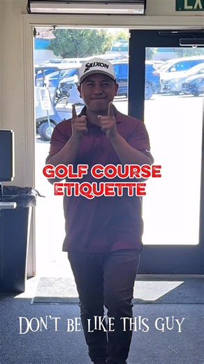 Don’t be like this guy! 🚨 #golf #golfcourse #golftips #golfer | Brea Creek Golf Course