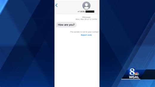 Have you received a strange text from someone you don't know? It could be a scam