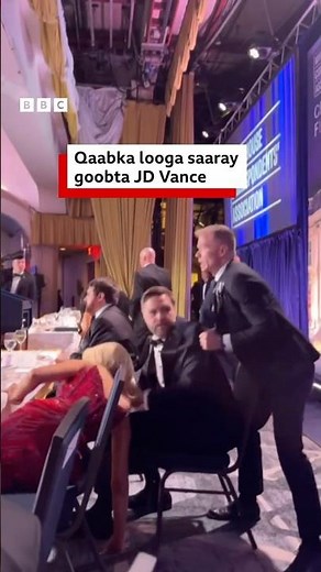 Daawo: qaabka looga saaray goobta JD Vance madaxweyne ku xigeenka Mareykanka | BBC Somali