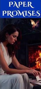 PAPER PROMISES - Your promises were only paper... but they still burn.
