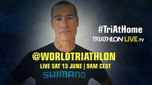 Join triathlon legend Craig "Crowie" Alexander for a LIVE training session @worldtriathlon Instagram Sat 13 June, 9am CEST | 5pm for AUS! Session will be available on-demand at TriathlonLIVE.tv Craig (CROWIE) Alexander #StayStrong #TriAtHome | World Triathlon