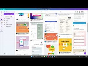 👍 BASICS: How to create a survey with Canva (interactive polls) | Troubleshooting
