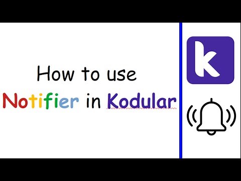 How to use Notifier in Kodular | DeCoders