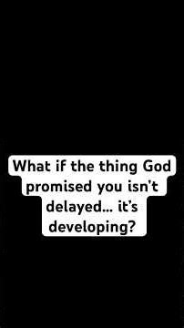"God Will Always Fulfill His Promises.