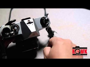 Pentax K1000 - Unloading Film