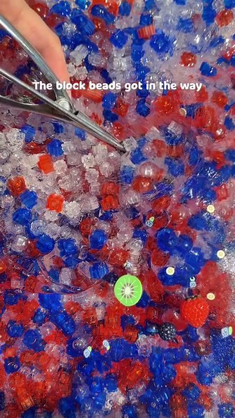 scooping our fruit-themed slime collection 🥭 this restock is soo cronchy! our next slime restock: 4/12 Friday at 6pm PT / 7pm ET #snoopslimes #slimeasmr | Snoopslimes