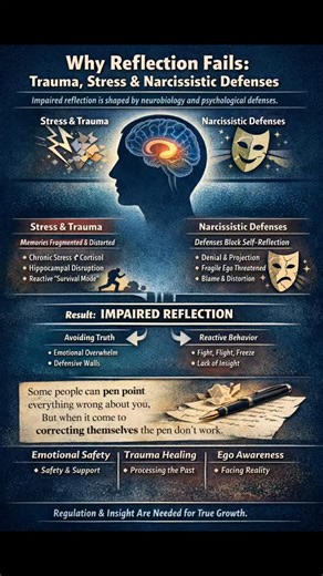 The capacity for reflection is a complex neurocognitive process...