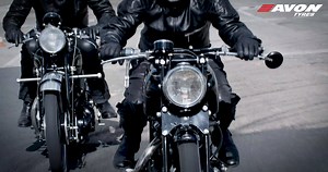 11K views · 114 reactions | On a hot day in May 1952, multiple world champion John Surtees helped to set eight world endurance records for the Vincent factory at the banked Montlhéry circuit near Paris. In his last major interview, he talks about the perils of riding near vertical at over 130mph on the banking, with period film of the event from the camera of Philip Vincent himself. Coming soon... SpeedisExpensive: The Untold Story of the Vincent Motorcycle. | Avon Tyres | Facebook