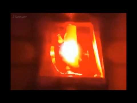 Red Beacon Light Rotating with Alarm Sounding Red Alert Royalty free