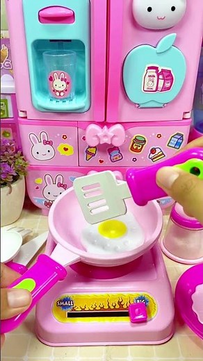 Satisfying with Unboxing & Review Miniature Kitchen Set Toys Cooking Video | ASMR Videos no music