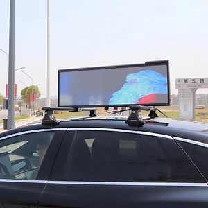[Hot Item] High Resolution Cab Roof Advertising Display Screen P4 LED Screen for Taxis