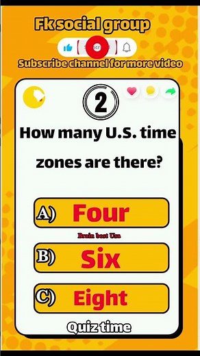 ⏰ Only Americans Know This! How Many U.S. Time Zones Are There? 🇺🇸