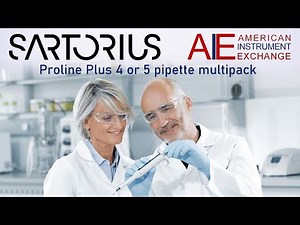 Sartorius Proline Plus Pipette Multipack – NEW