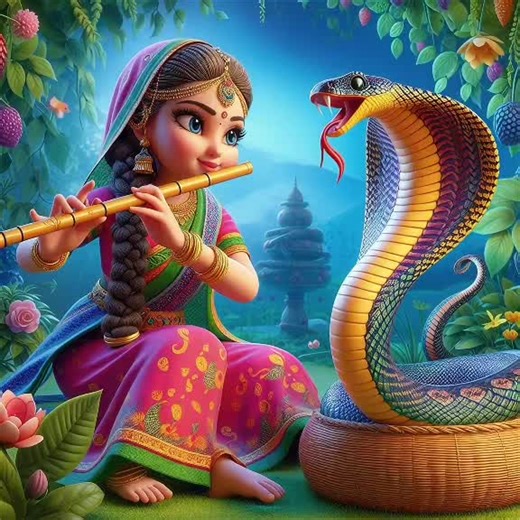 #a snake charmer