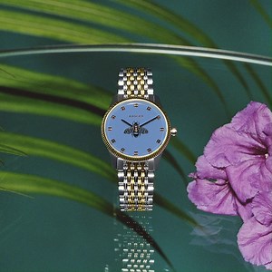 Our favourite new watch trend, the pretty pastel dials on these Gucci Timeless watches are perfect for adding a hint of colour to your spring wardrobe. Shop Gucci watches: https://bit.ly/3xNw8hR 🌸 | Beaverbrooks the Jewellers
