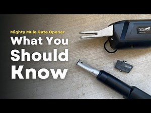 Mighty Mule Automatic Gate Opener Review - Amazon Gate Opener Review