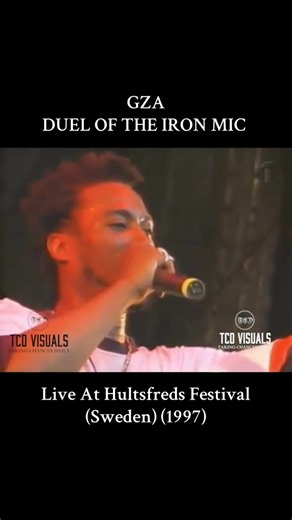 GZA's Duel of the Iron Mic Live in Sweden