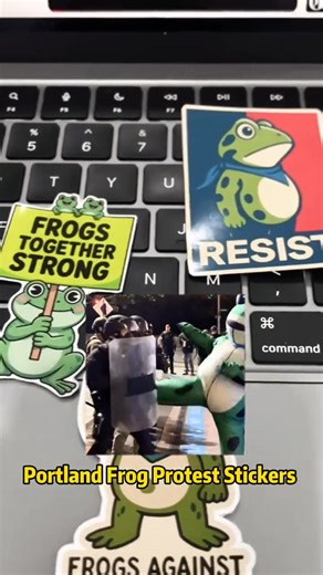 🐸 Portland Frog Protest Stickers 🐸 Where Whimsical Meets Wonderful! 💫 From laptops to water bottles, these playful frog stickers bring personality and charm to everything they touch! ✨✨ ✅ Premium Vinyl - Weather Resistant ✅ Easy Peel & Stick Application ✅ Vibrant, Long-Lasting Colors 🔥 LIMITED EDITION RELEASE! 🔥 🛒 Hop to it and get yours today 👇 #PortlandFrog #StickerCollection #FrogLovers #WhimsicalDesign #LaptopArt #WaterBottleDecor #FunStickers #CreativeExpression | Vitaminsere