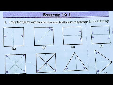 Class 7th maths l Exercise 12.1 l Chapter 12 l symmetry l NCERT l Solution l cbse board