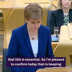 33K views · 219 reactions | First Minister Nicola Sturgeon sets out phased re-opening of schools starting on Monday, saying "that education should be the top priority" as Scotland begins to emerge from the lockdown. | Channel 4 News | Facebook