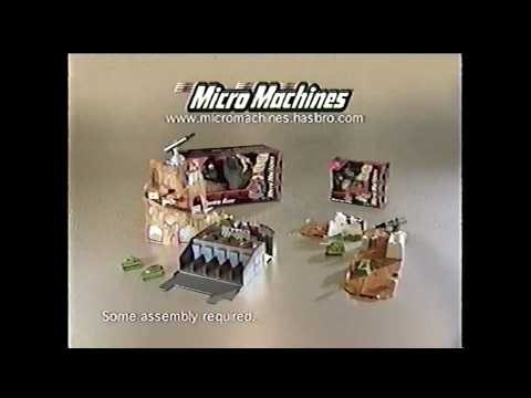 Micro Machines Secret Double Base Playset (Hasbro) TV Commercial - 2003
