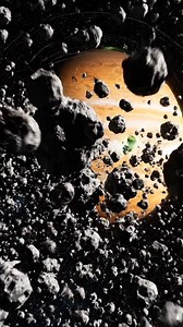 Jupiter’s immense gravity strongly influences the paths of asteroids and comets. Some studies suggest it deflects or captures objects that could otherwise strike Earth, potentially reducing catastrophic impacts over billions of years. Other research argues it can also redirect threats inward — making Jupiter both protector and danger. The debate is still active. Cinematic visuals and audio generated with AI. Source: NASA / JPL / Nature Astronomy / Planetary Science Institute #Jupiter #CosmicShie